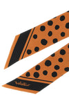 pois dalmata patterned silk bandeau