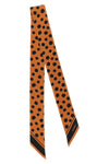 pois dalmata patterned silk bandeau