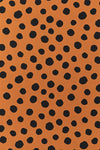 pois dalmata patterned silk scarf