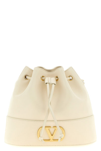 the valentino garavani mini bucket bag defines a new perspective on compact shap