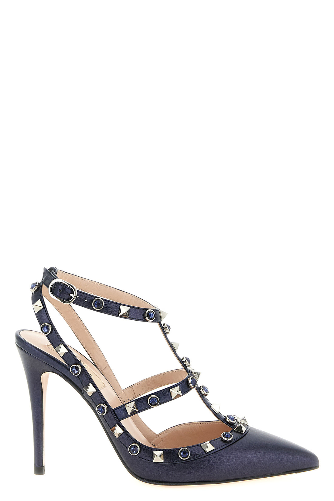 VALENTINO GARAVANI 37 rockstud pumps in laminated nappa leather