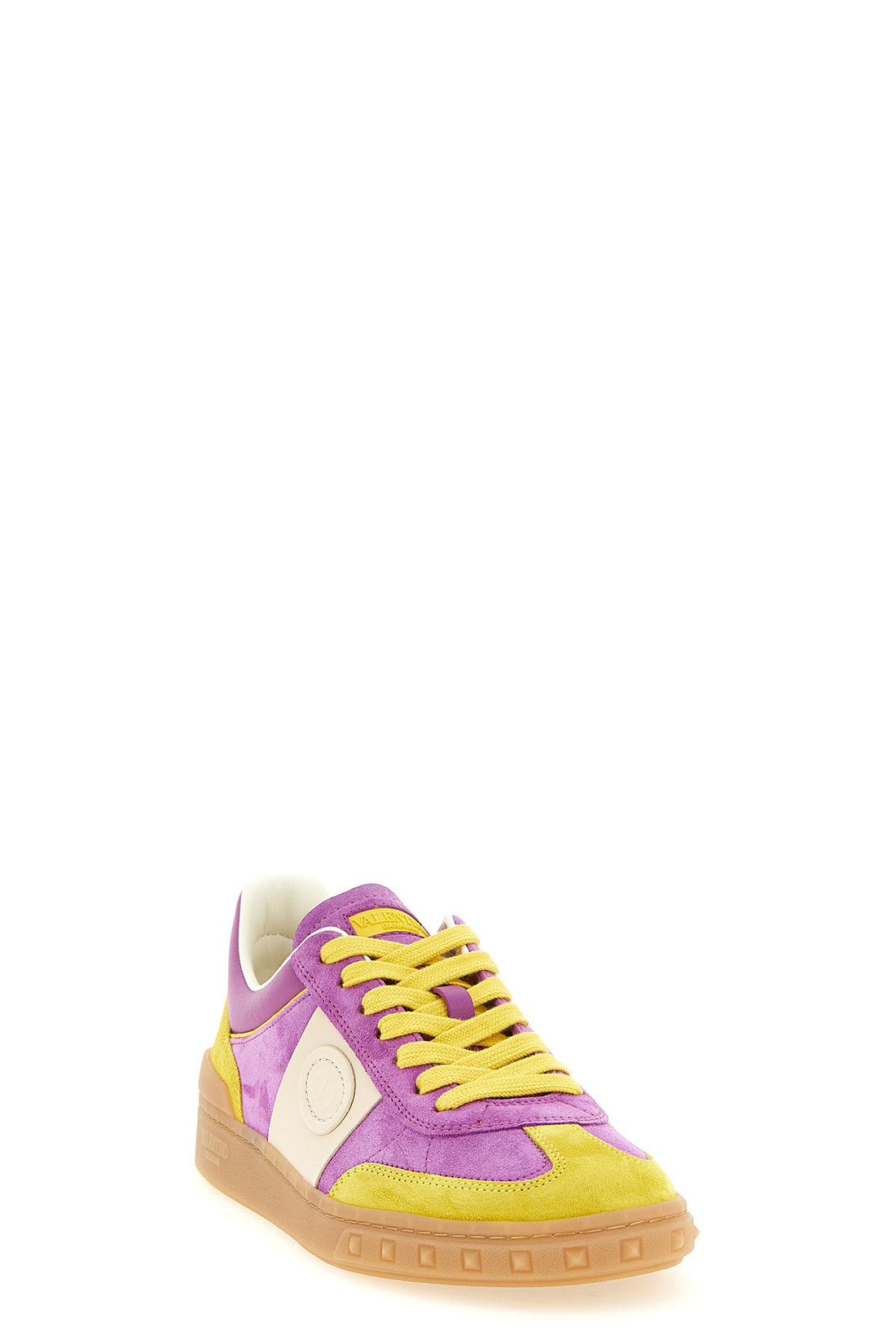 VALENTINO GARAVANI 35 upvillage sneakers in crust and napped calf leather