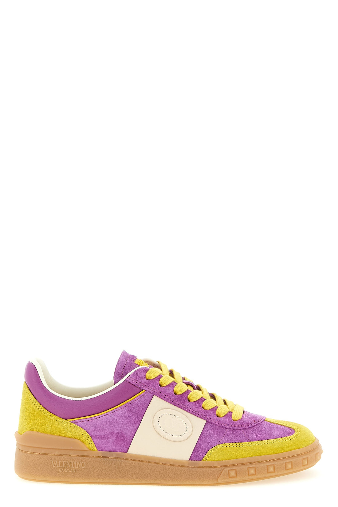 VALENTINO GARAVANI 35 upvillage sneakers in crust and napped calf leather