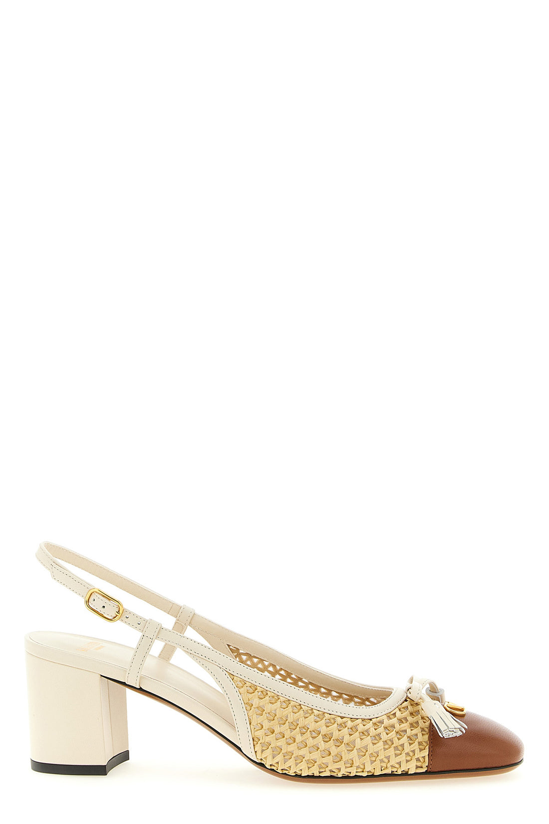 VALENTINO GARAVANI 38 valet du roi mesh slingbacks covered