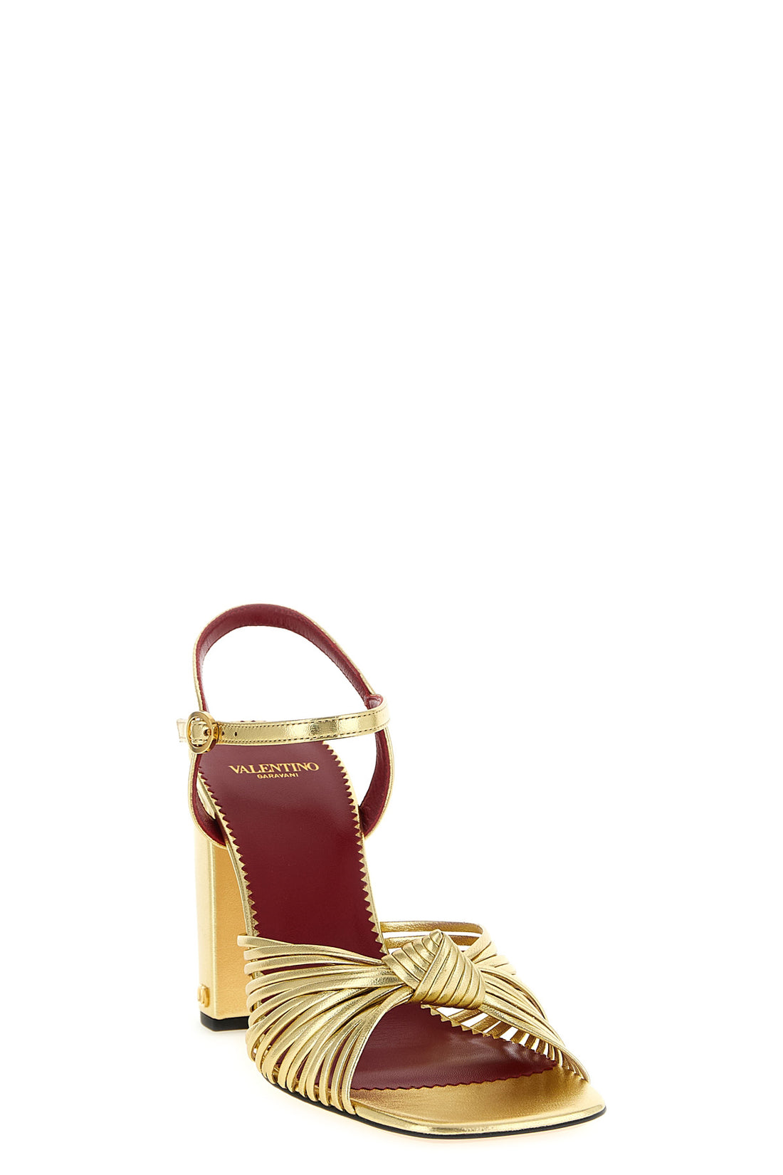 VALENTINO GARAVANI 37 annet sandals in laminated nappa leather