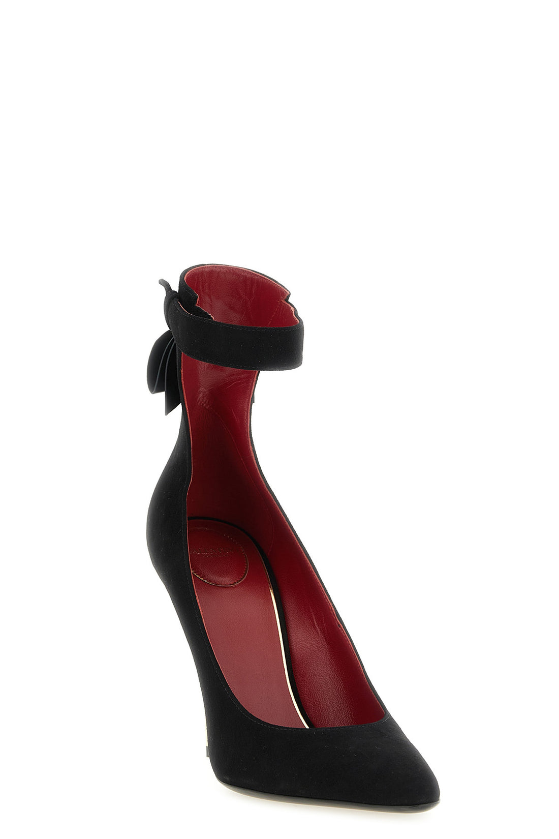VALENTINO GARAVANI 37 the valentino garavani fatale suede pumps embody a tapered and structured silh
