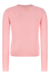 shrunken crew cashmere sweater