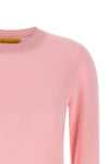 shrunken crew cashmere sweater
