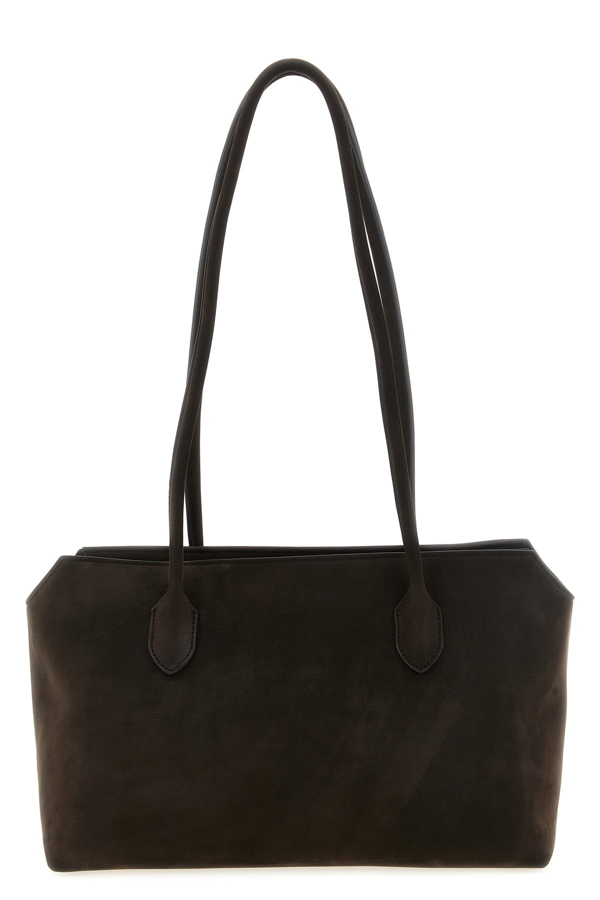terrasse shoulder bag in ultra-soft natural-grain nubuck leather