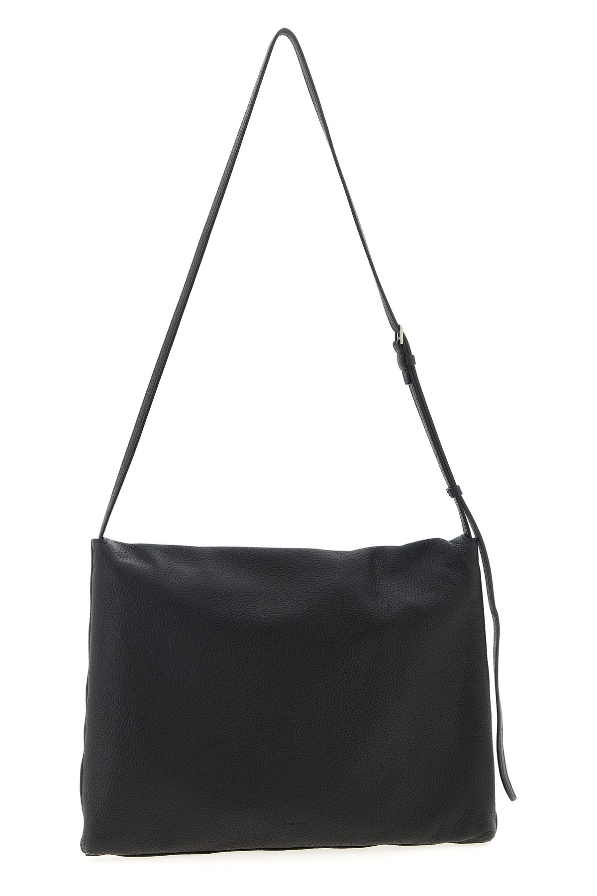 nan hammered deer leather crossbody bag
