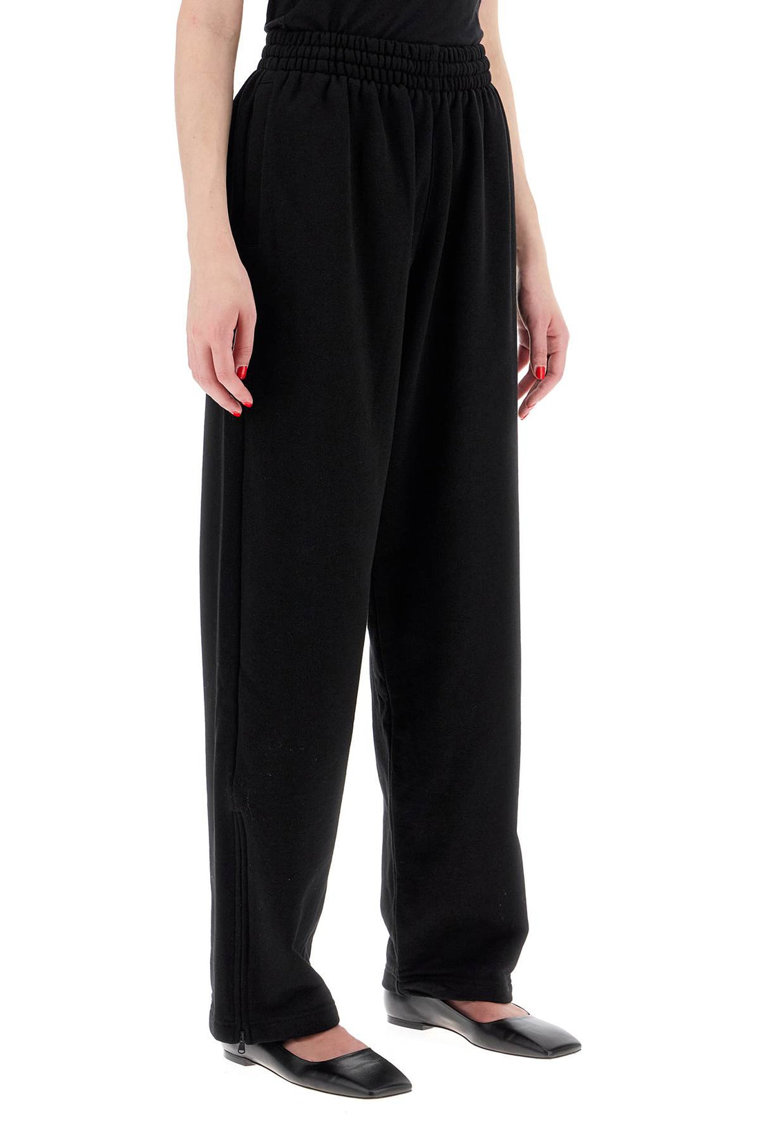 wide leg joggers for comfortable