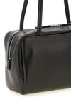 astra bowling shoulder bag in shiny nappa leather