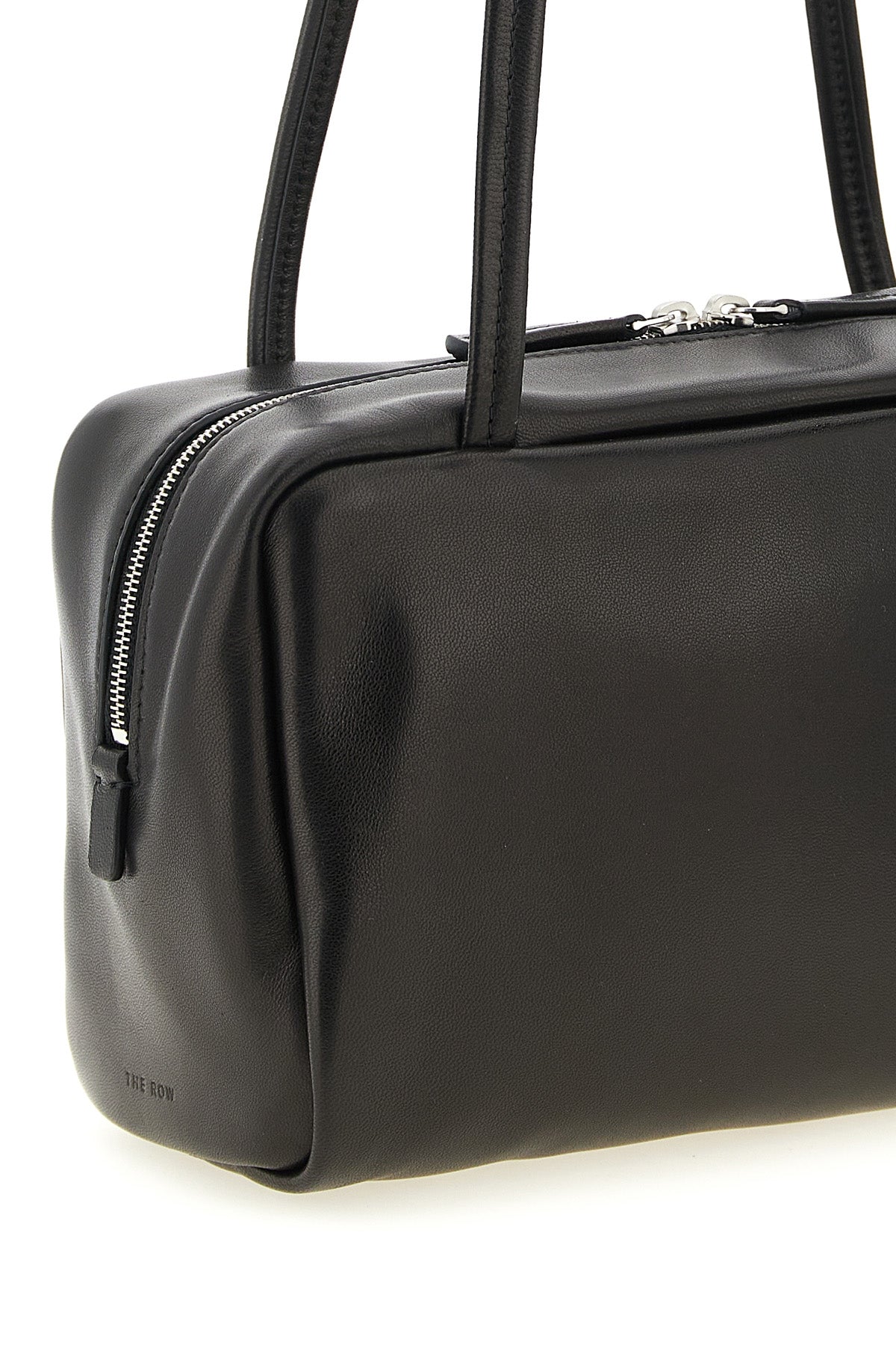 astra bowling shoulder bag in shiny nappa leather