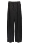 high-waisted rhw wool pants