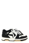 the off-white out of office sneakers feature a structured low-top silhouette