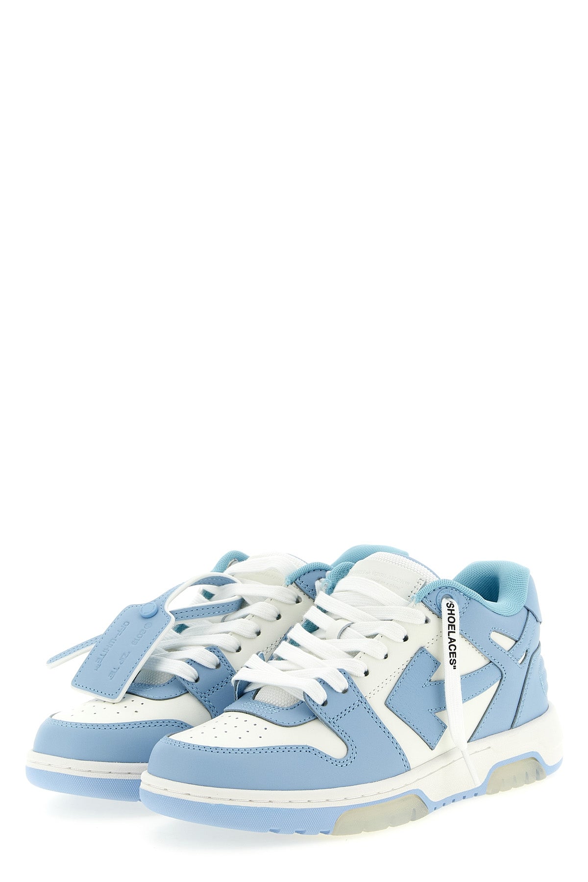the off-white out of office sneaker in fine calf leather redefines the codes o