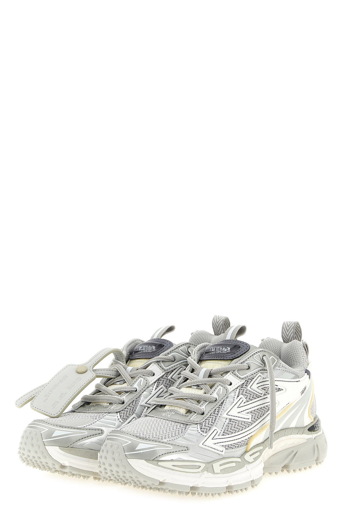 OFF-WHITE 36 the off-white be right back sneakers redefine the running aesthetic through a