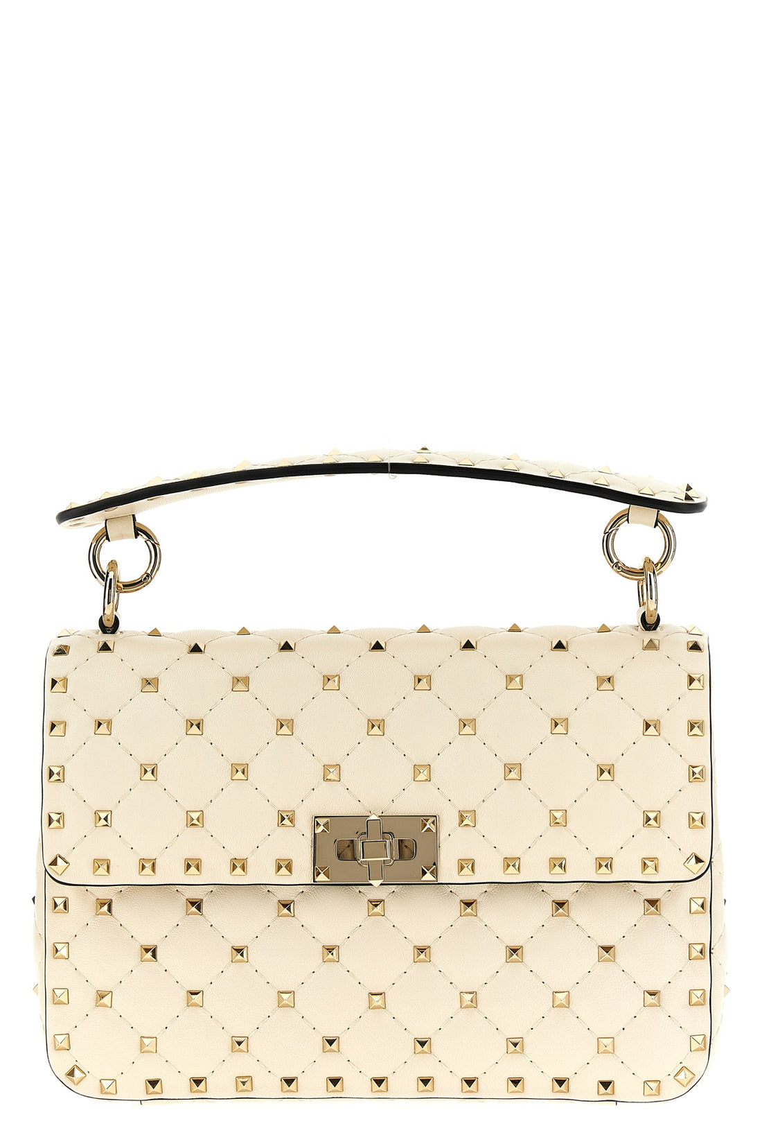 VALENTINO GARAVANI OS rockstud spike nappa shoulder bag