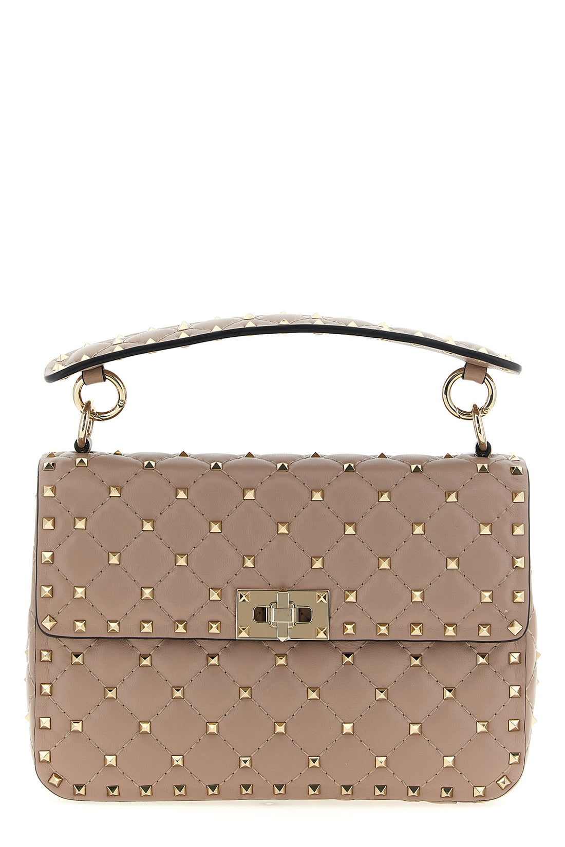 VALENTINO GARAVANI OS rockstud spike nappa shoulder bag