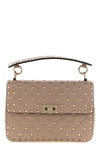 rockstud spike nappa shoulder bag