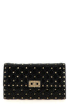 rockstud spike quilted nappa leather shoulder bag