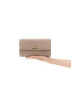 rockstud spike quilted nappa leather shoulder bag
