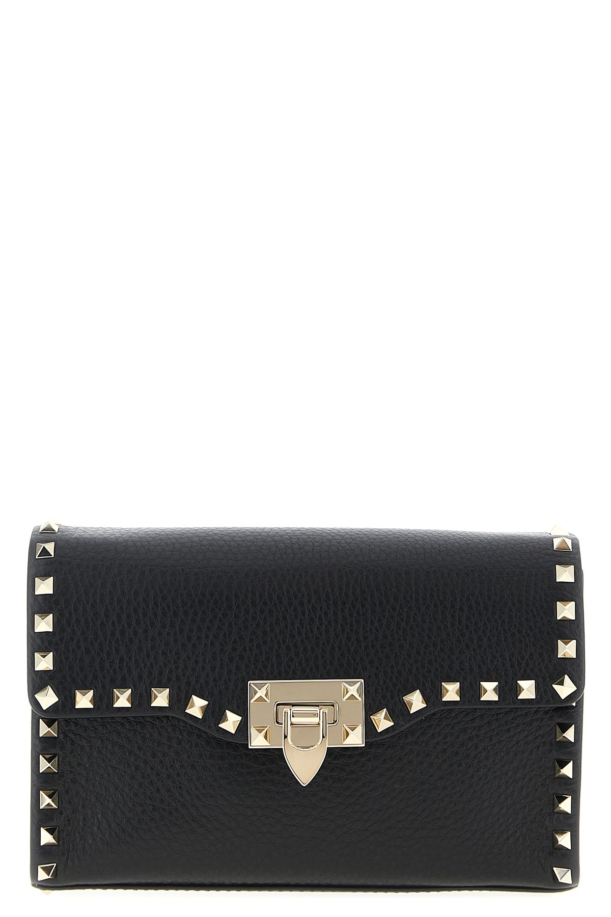 rockstud small leather crossbody bag