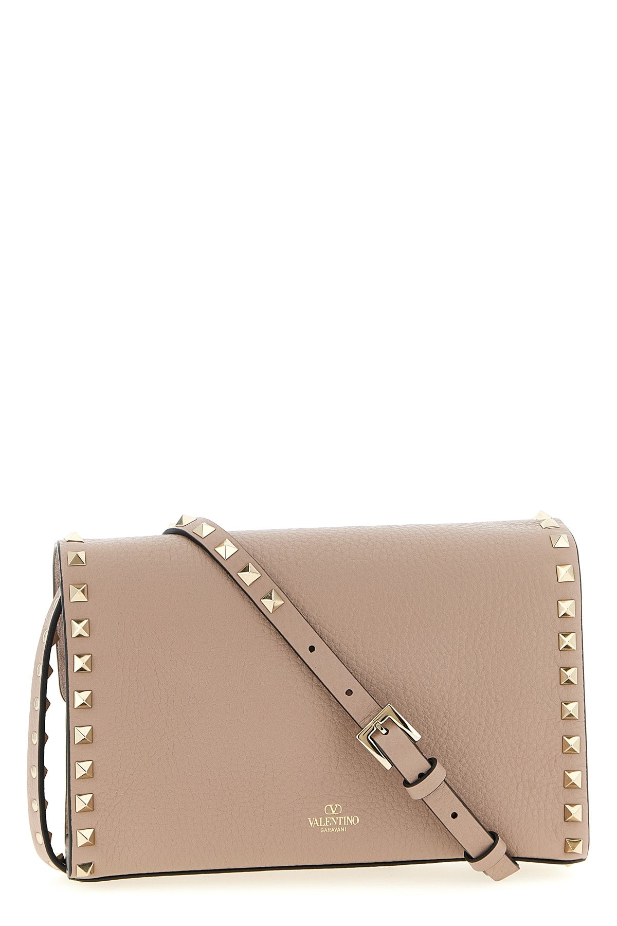 rockstud crossbody bag in grenade leather