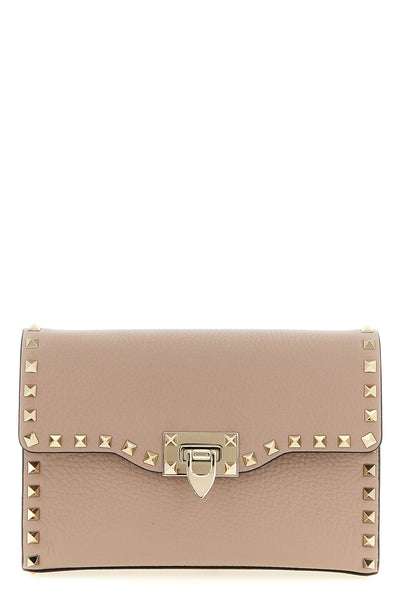 rockstud crossbody bag in grenade leather