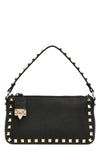 rockstud small leather shoulder bag
