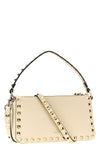 rockstud small leather shoulder bag