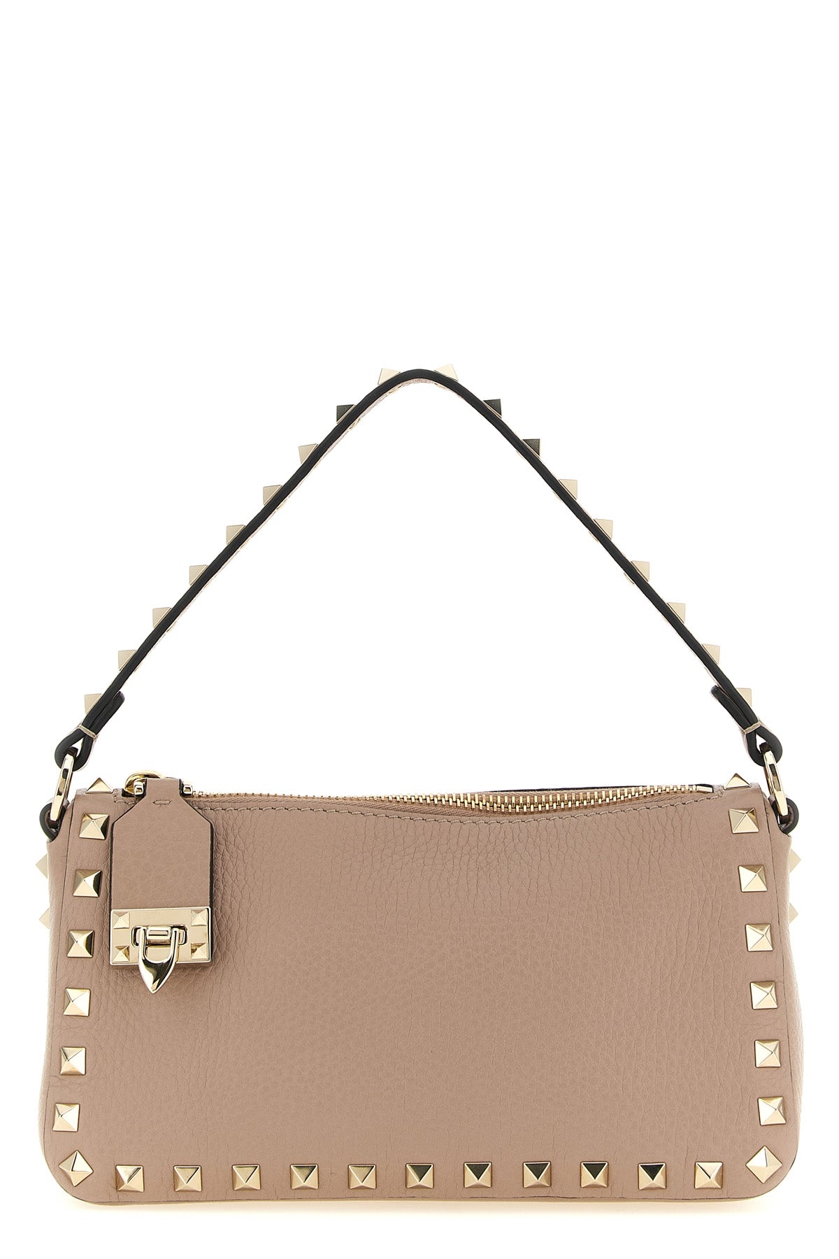 valentino garavani small shoulder bag in fine hammered calf leather sets new sta