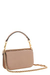 the valentino garavani locò small shoulder bag is made of fine smooth calf lea