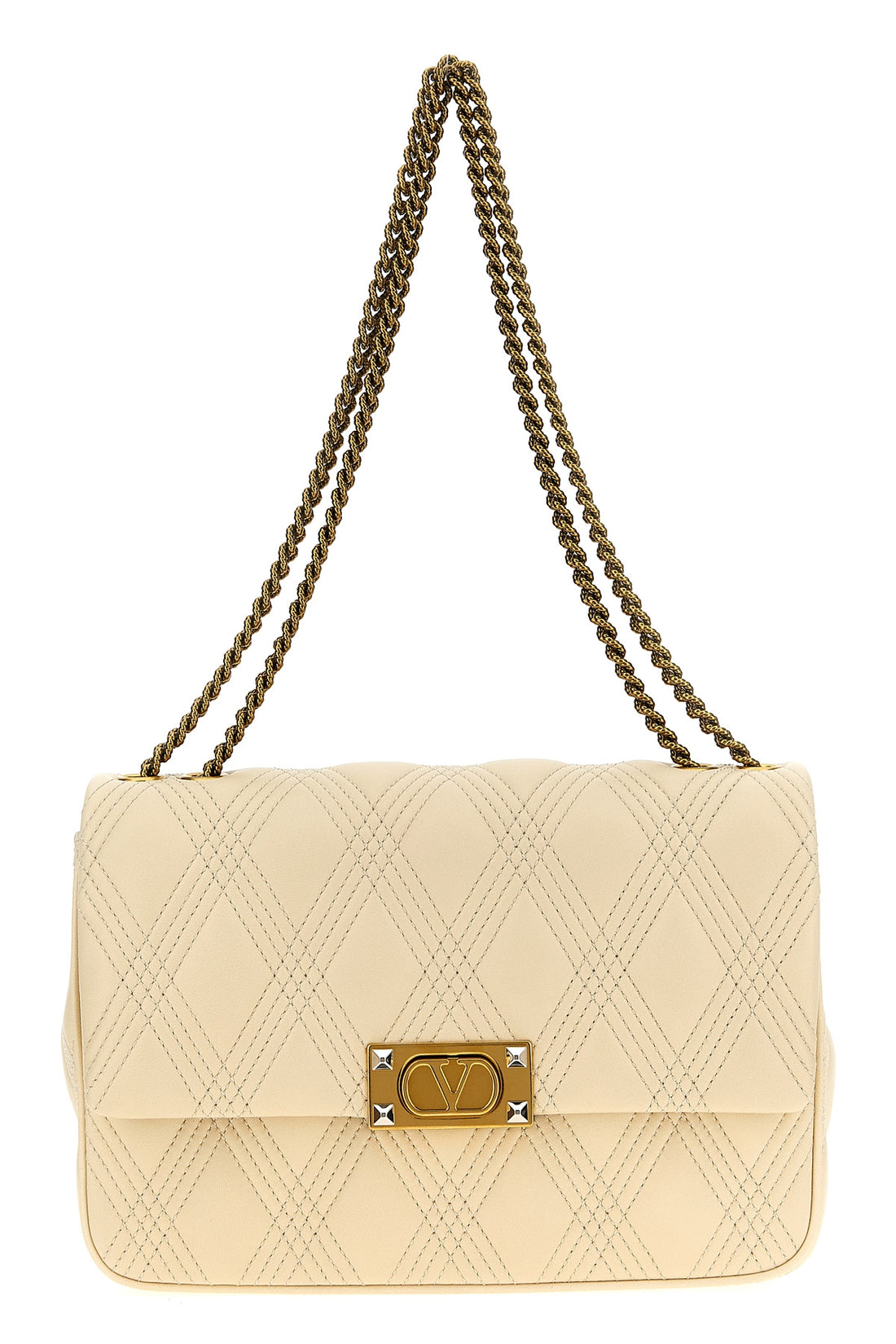 VALENTINO GARAVANI OS quiltie 67 shoulder bag in quilted nappa leather