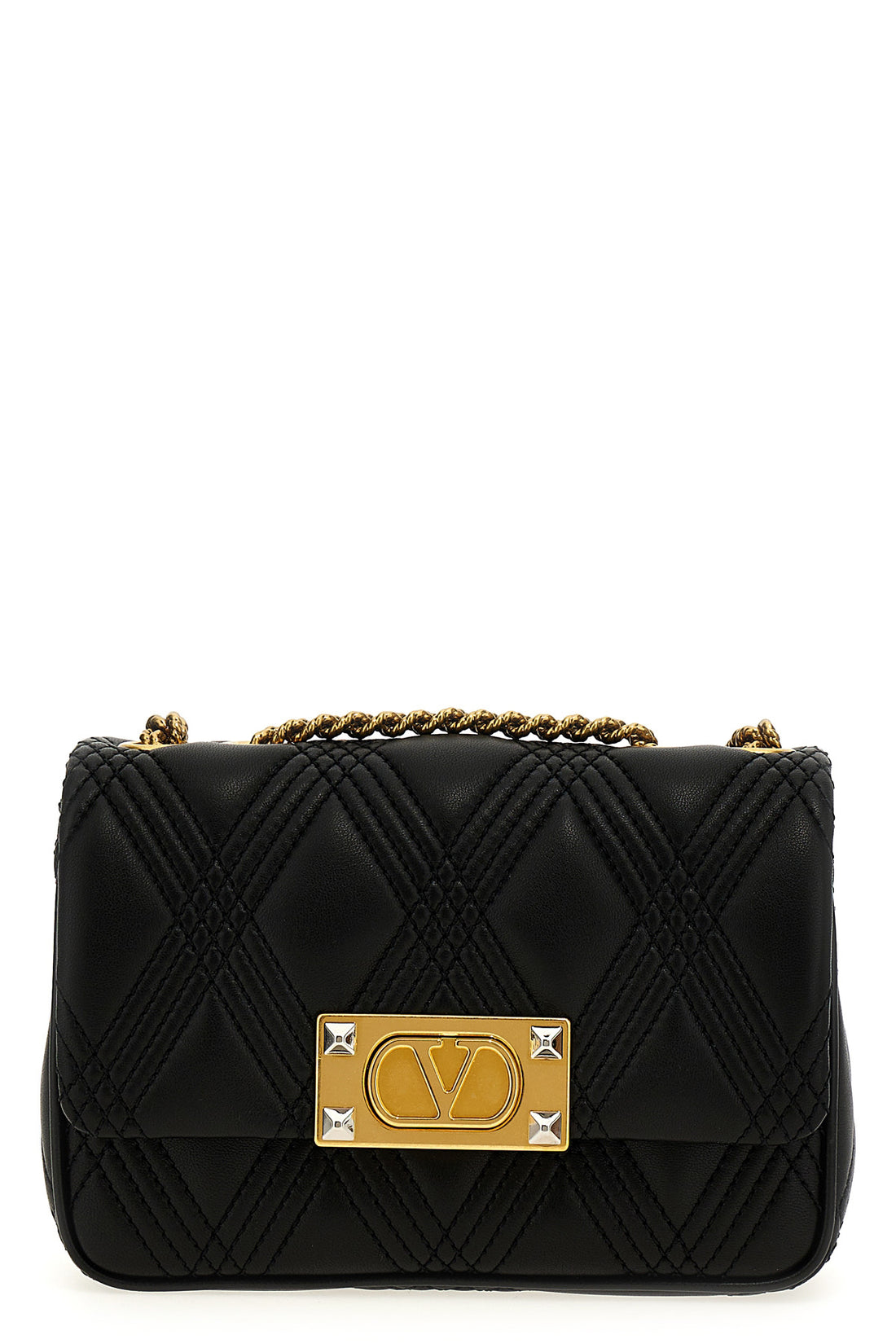VALENTINO GARAVANI OS quiltie 67 shoulder bag in quilted nappa leather