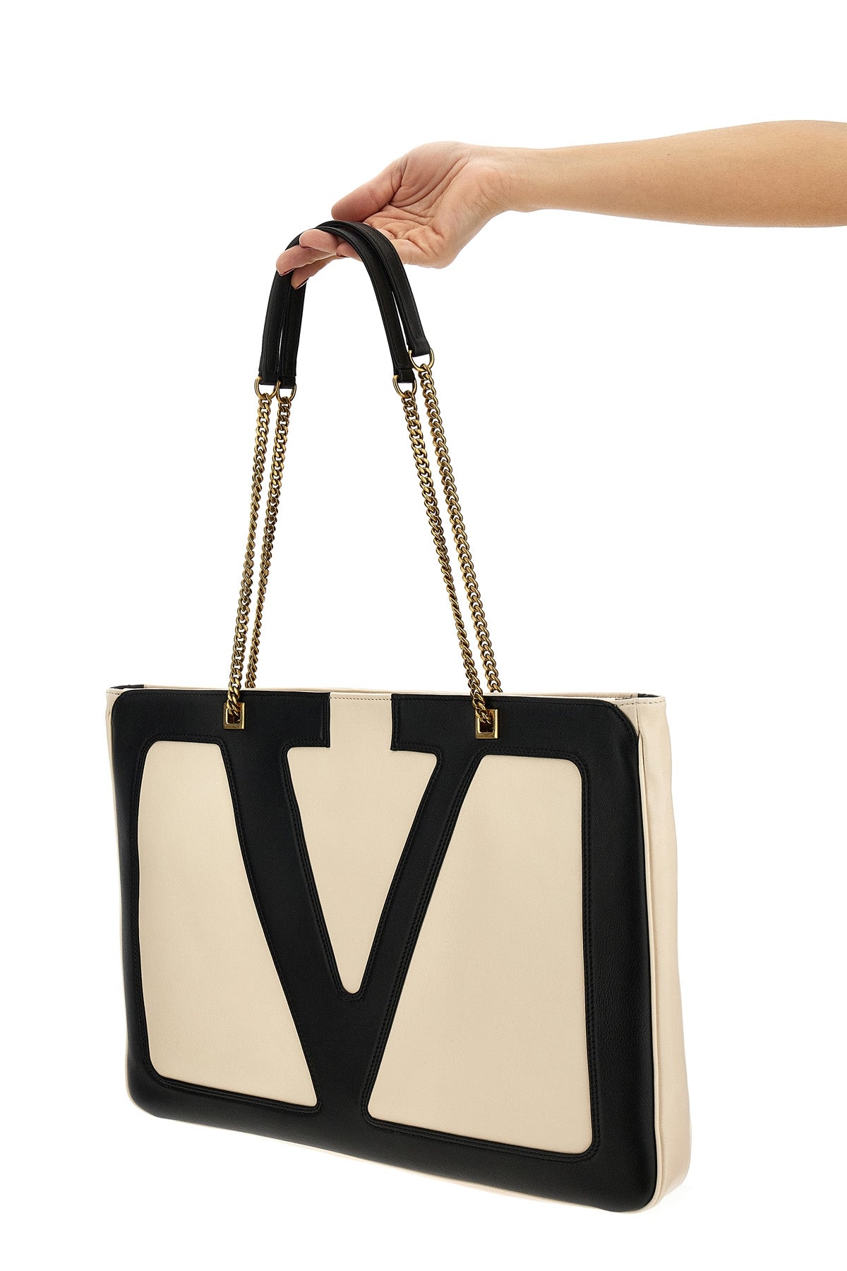viva superstar large nappa leather shopping bag