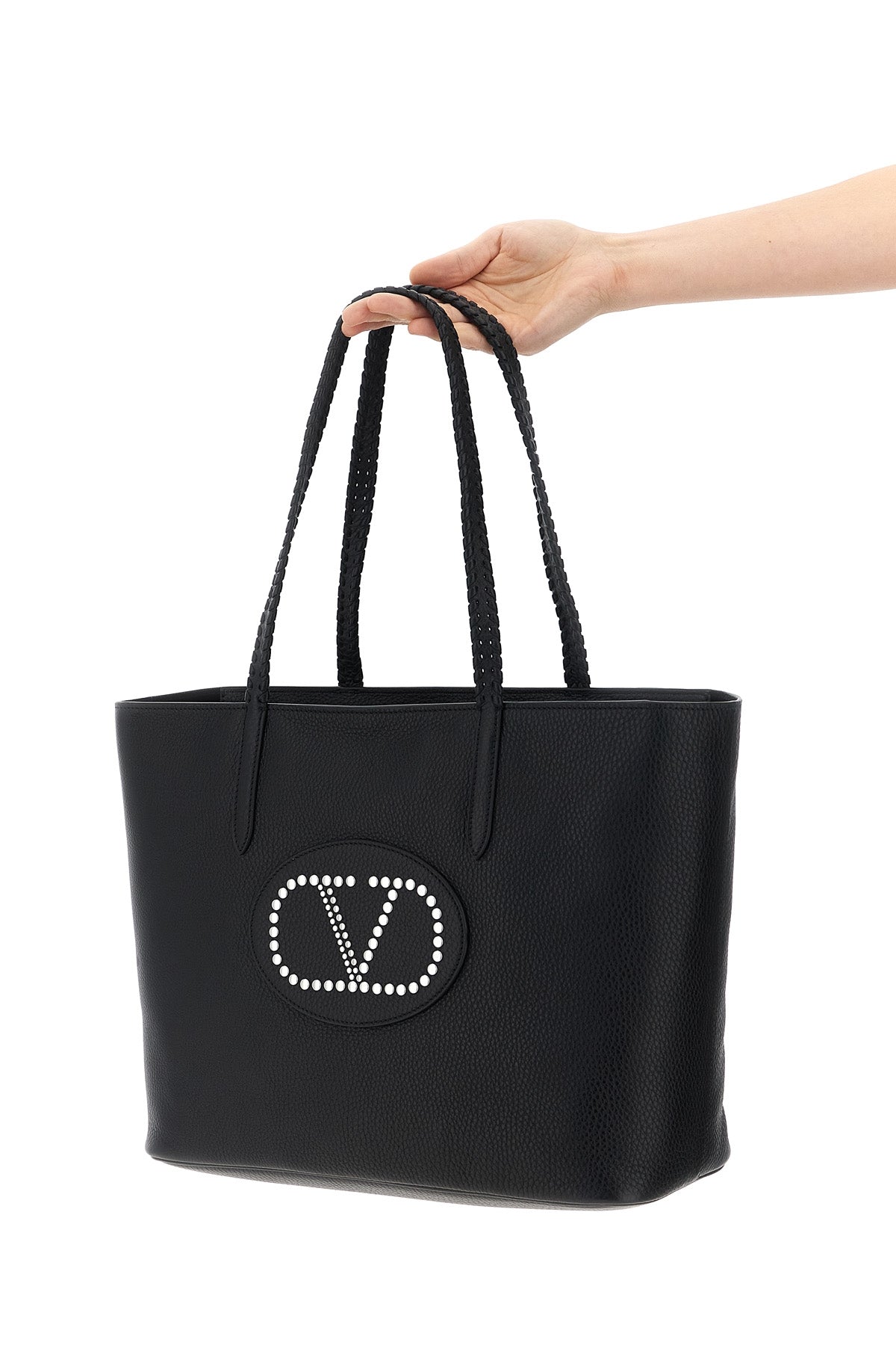 nellcôte shopping bag in garnet calfskin leather