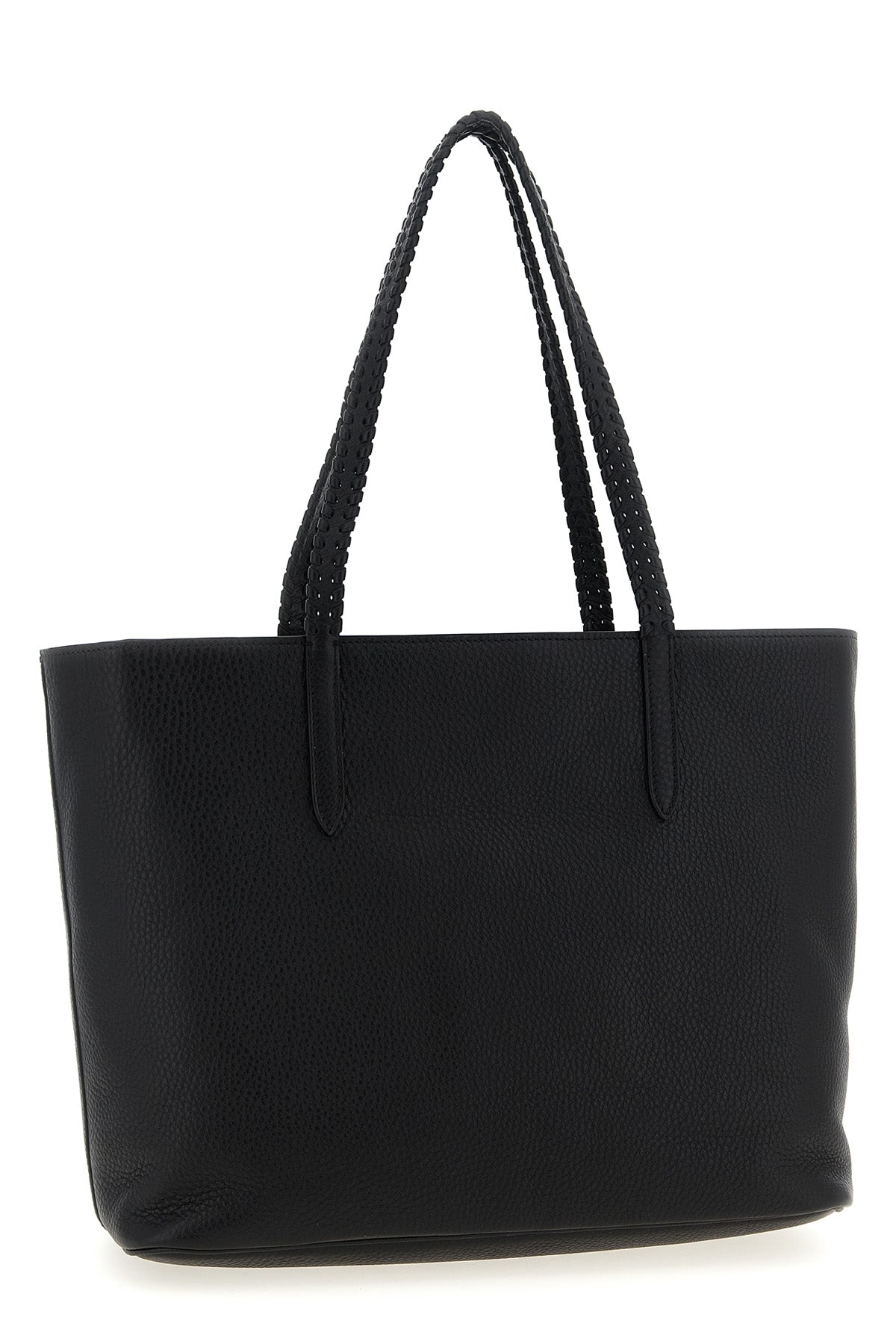nellcôte shopping bag in garnet calfskin leather