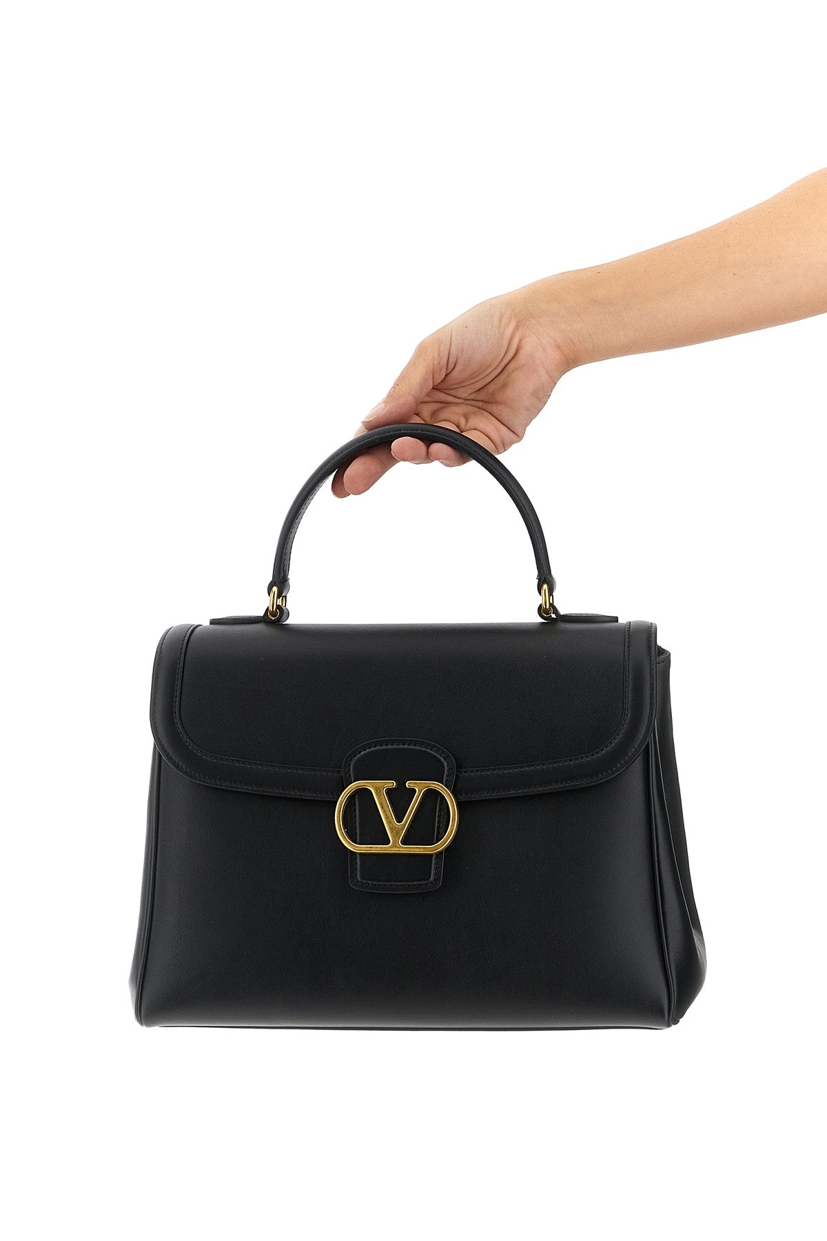 9to5 smooth calf leather handbag