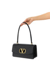 vain shoulder bag in shiny calf leather