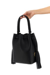 calf leather shoulder bag