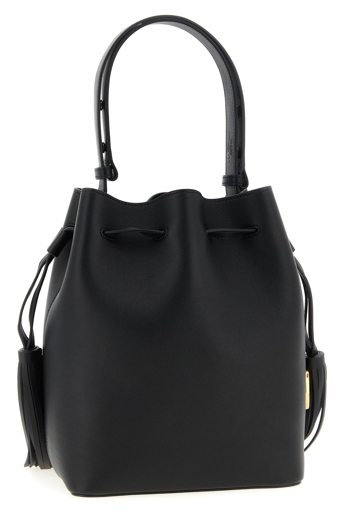 calf leather shoulder bag