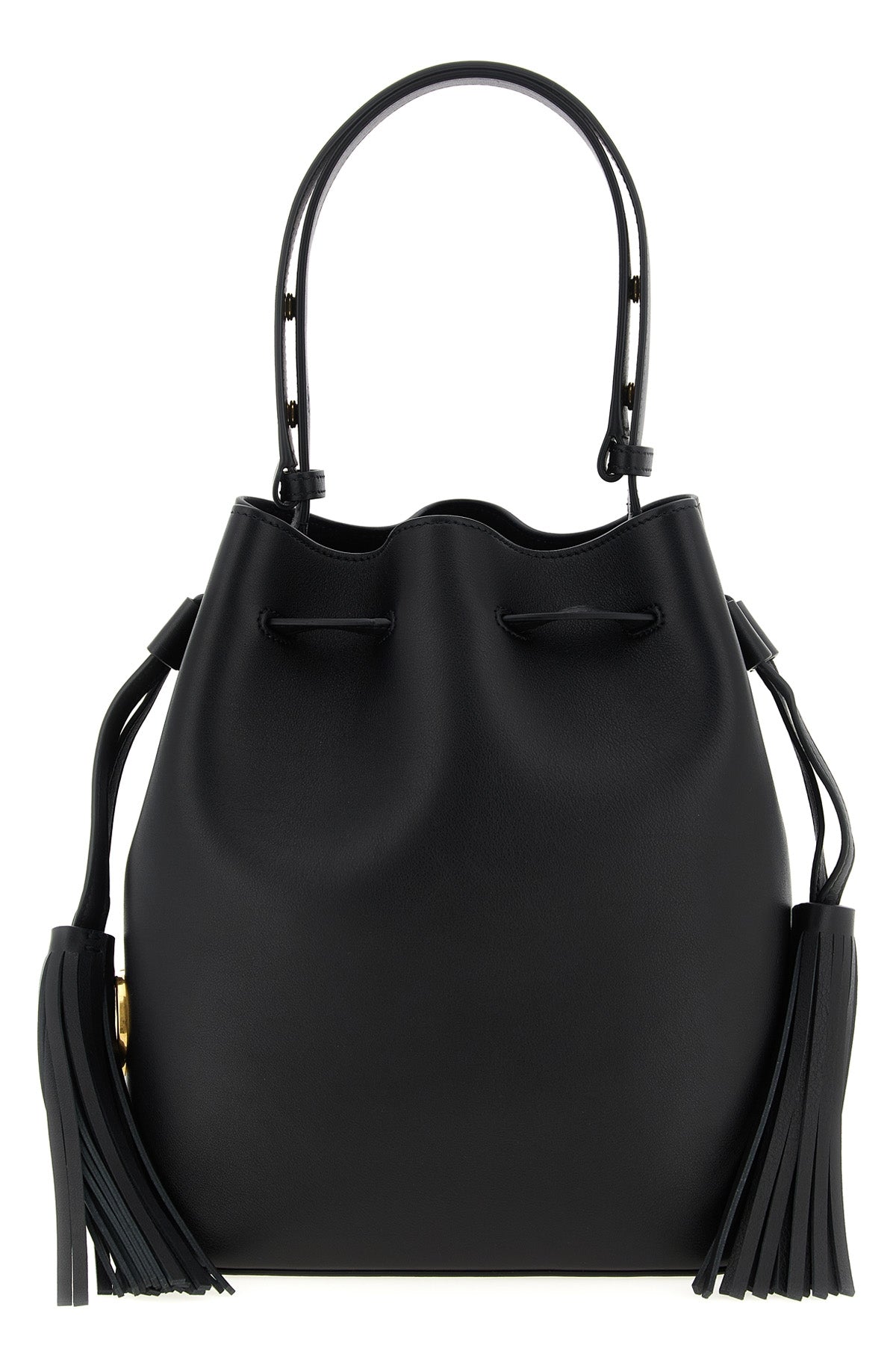 calf leather shoulder bag