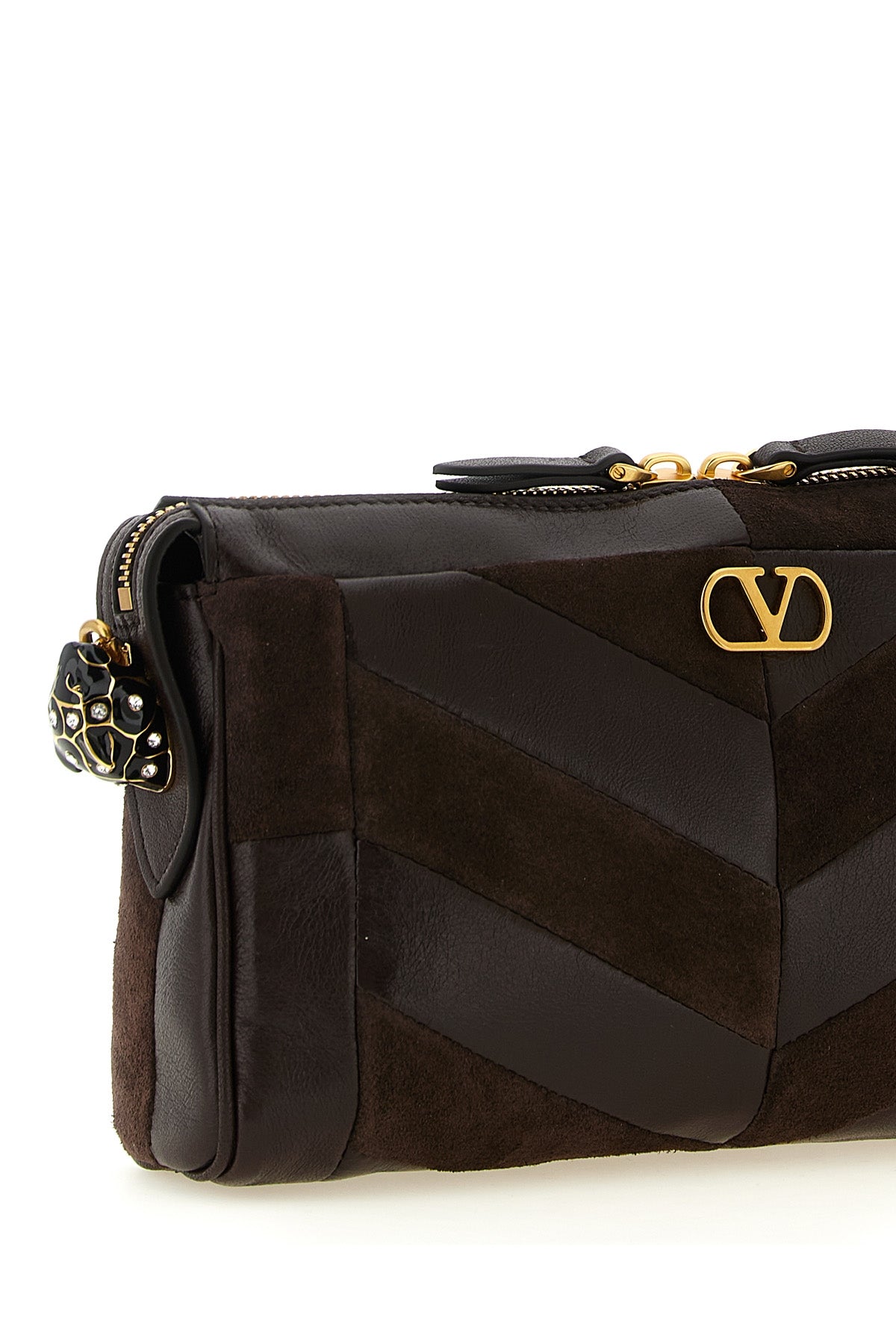 the valentino garavani panthea small shoulder bag stands out for a complex pat
