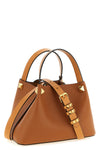 small shopping bag in smooth leather