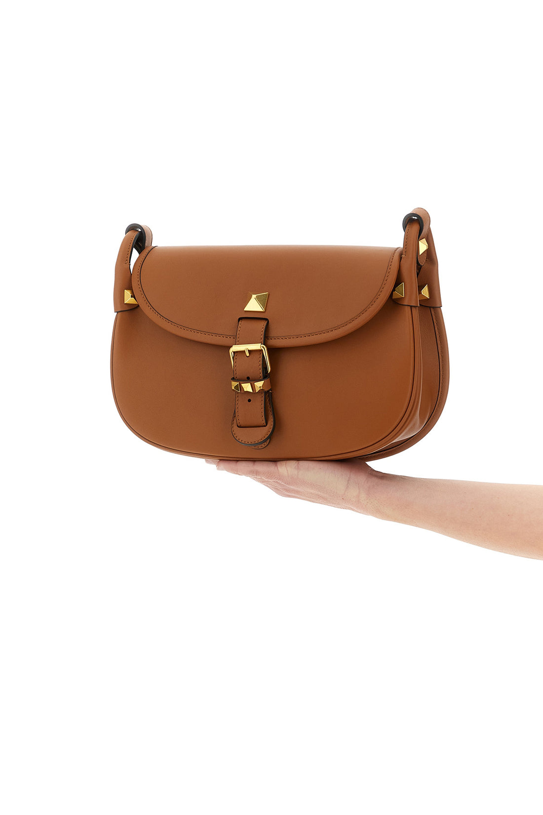 VALENTINO GARAVANI OS flaneuse medium leather shoulder bag