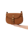 flaneuse medium leather shoulder bag