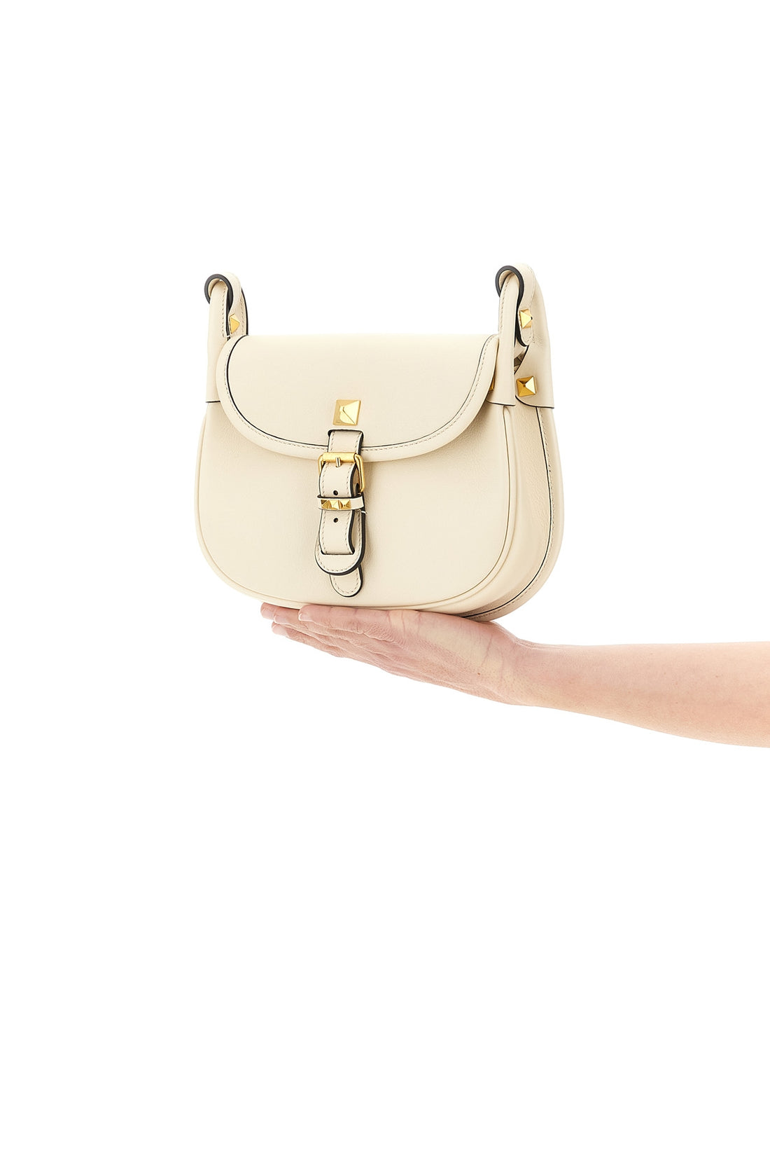 VALENTINO GARAVANI OS small flaneuse leather shoulder bag