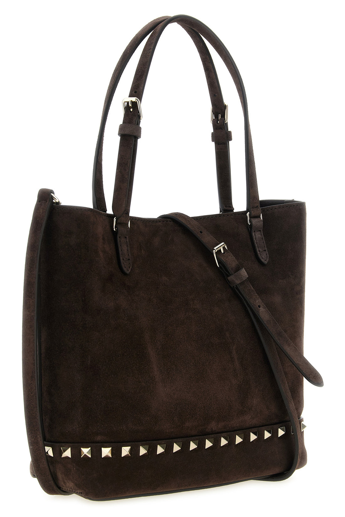 VALENTINO GARAVANI OS the valentino garavani tote bag in fine suede redefines the codes of everyday el