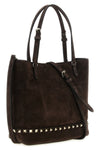 the valentino garavani tote bag in fine suede redefines the codes of everyday el